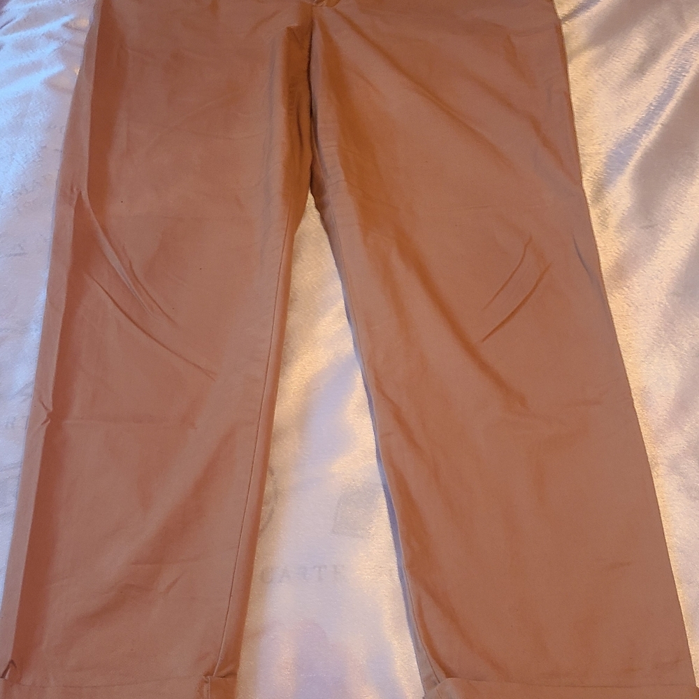 Gap Broken in straight  Khakis  saddle brown color pants size 12